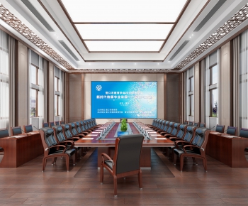 Chinese Style Meeting Room-ID:859344018