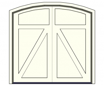 Modern Solid Wood Door-ID:467314964