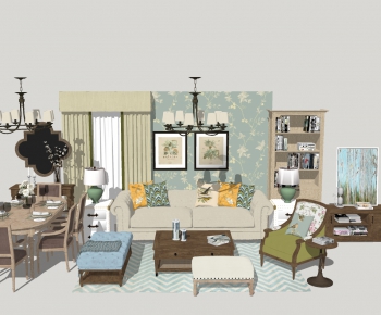 European Style A Living Room-ID:309906011