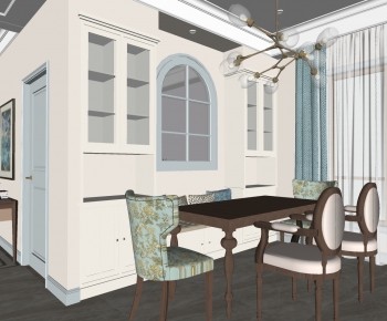 American Style Dining Room-ID:559751031