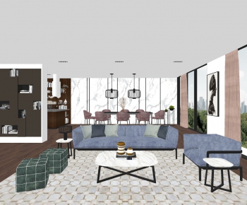 Modern A Living Room-ID:559165956