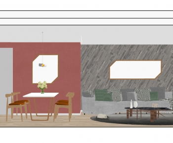 Modern A Living Room-ID:468808896