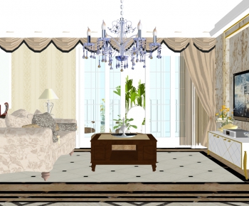 European Style A Living Room-ID:667705065