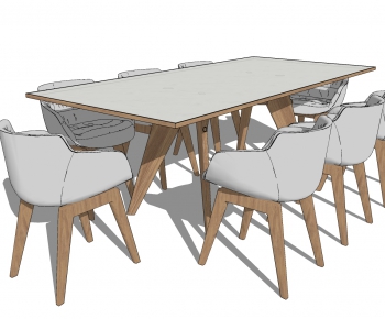 Modern Dining Table And Chairs-ID:336864951