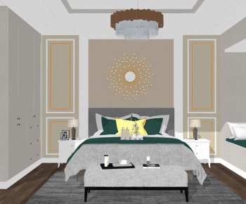 Modern Bedroom-ID:670590455