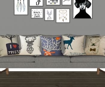 Nordic Style Sofa Combination-ID:244398126