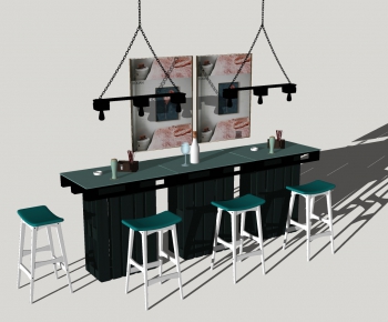 Industrial Style Counter Bar-ID:904130942