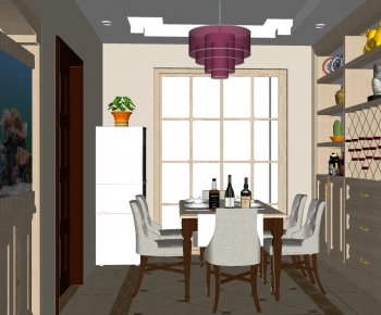 American Style Dining Room-ID:182818897