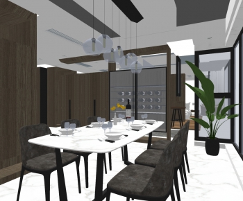 Modern Dining Room-ID:844465976