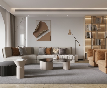Modern A Living Room-ID:640980969