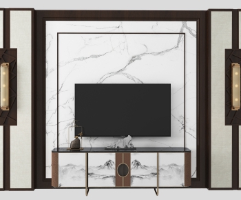New Chinese Style TV Cabinet-ID:127727992