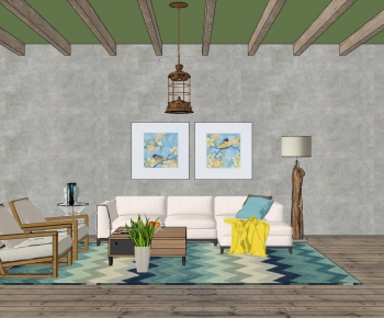 Modern A Living Room-ID:843096976