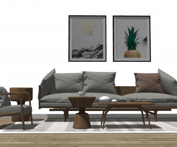 Nordic Style Sofa Combination-ID:352990646