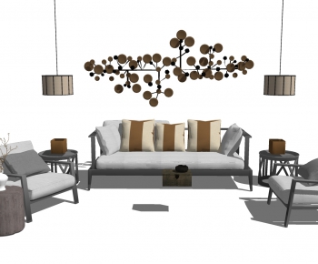 Nordic Style Sofa Combination-ID:729790934