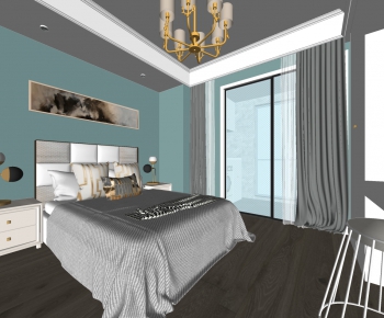 Modern Bedroom-ID:726984021