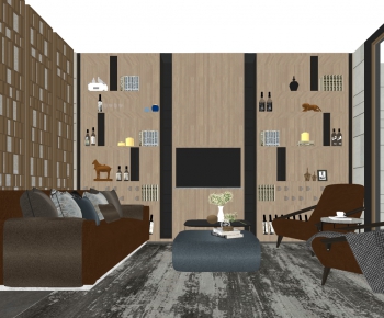 Modern A Living Room-ID:240577944