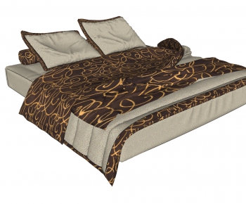 Modern Double Bed-ID:567193039