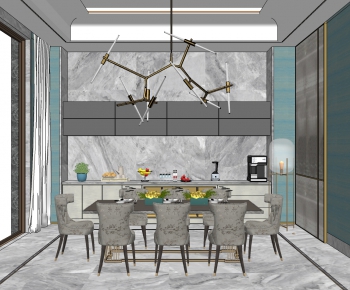 Modern Dining Room-ID:809175976