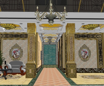 European Style Lobby Hall-ID:136759338