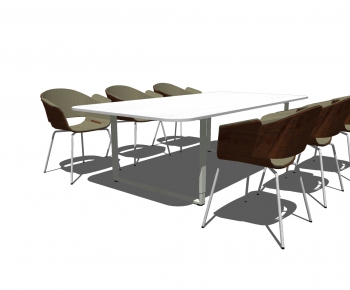 Modern Dining Table And Chairs-ID:760773906