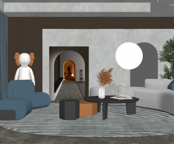 Modern A Living Room-ID:817833908