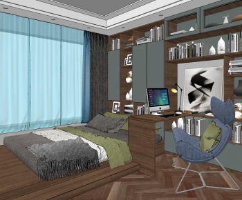 Modern Bedroom-ID:143933068