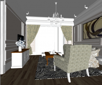 Modern A Living Room-ID:926830055