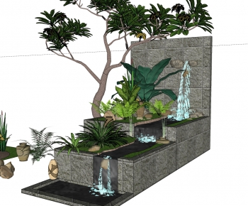 Modern Garden-ID:829519035