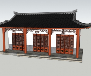 Chinese Style Facade Element-ID:906445987