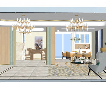 Modern A Living Room-ID:794190889