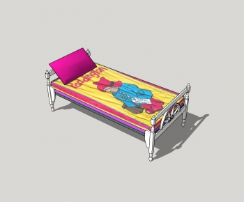 Modern Child's Bed-ID:561000113