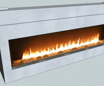 Modern Fireplace-ID:458307034