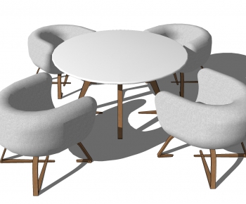 Modern Dining Table And Chairs-ID:800045012