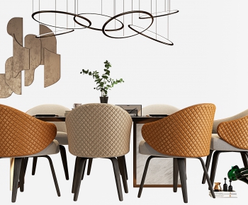 Modern Dining Table And Chairs-ID:887233023