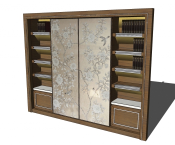 Chinese Style Bookcase-ID:663578998