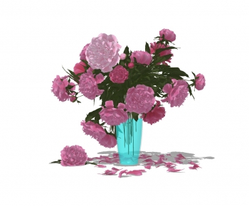 现代花瓶花卉-ID:175954106