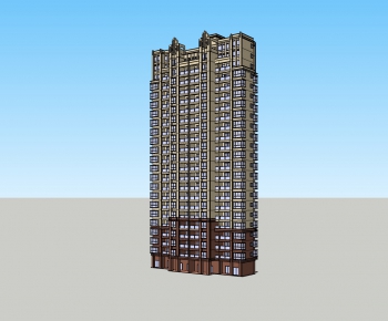 新古典高层公寓楼-ID:245951895