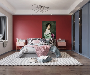 Nordic Style Bedroom-ID:871941093