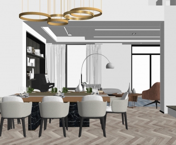 Modern A Living Room-ID:340533973