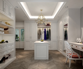 American Style Clothes Storage Area-ID:903824097