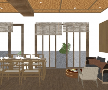 New Chinese Style Dining Room-ID:600060942