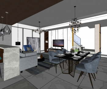 Modern A Living Room-ID:116256001