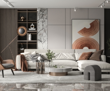 Modern A Living Room-ID:679028994