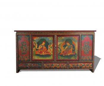 Chinese Style Classical Style Side Cabinet-ID:558078053