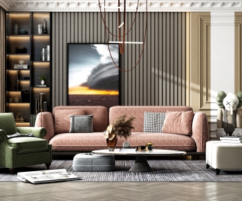 Modern A Living Room-ID:583689252