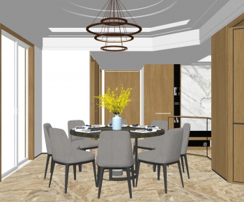 Modern Dining Table And Chairs-ID:186348925