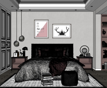 Modern Bedroom-ID:215790033