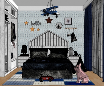 Modern Children's Room-ID:531526095