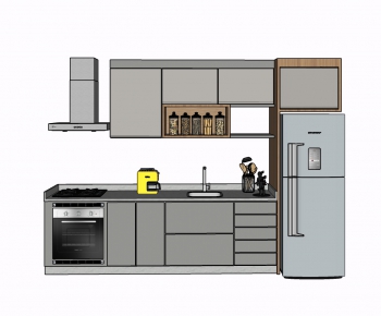 Modern Kitchen Cabinet-ID:344679127