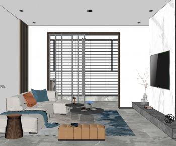 Modern A Living Room-ID:891632088